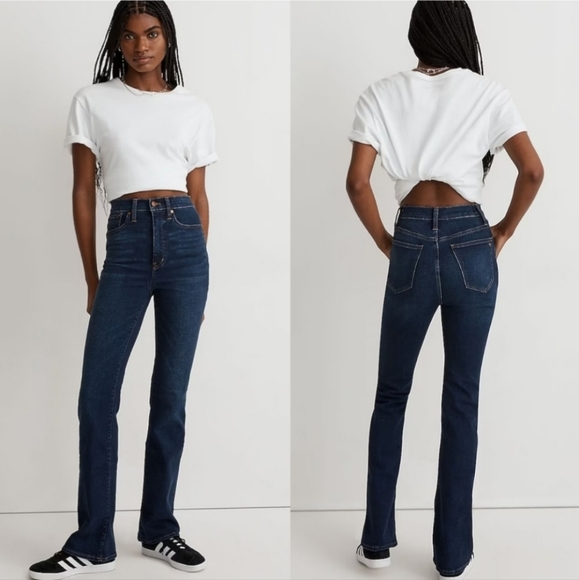 Madewell Pants - Madewell Skinny Flare High Rise Denim Jeans Size 27